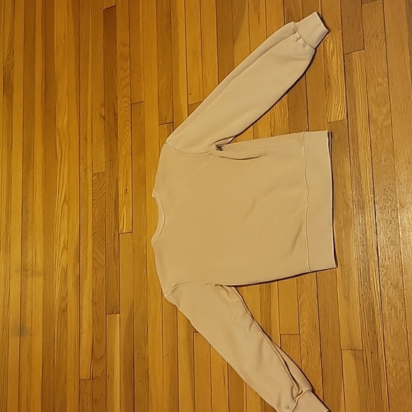 Bo and Tee Beige Sweatshirt Sweater XS - Picture 5 of 5